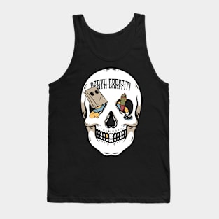 Skull and painting Tank Top